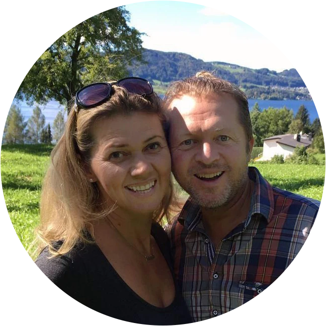 Günter und Monika Höhenberger, eure Gastgeber im Polter Camp
